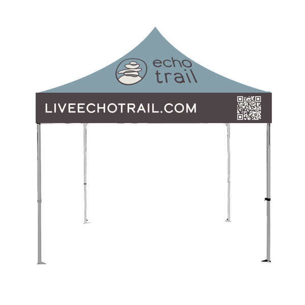 10'x10' Deluxe White Steel Frame Tent Kit