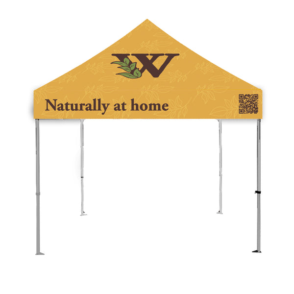 10'x10' Deluxe White Steel Frame Tent Kit