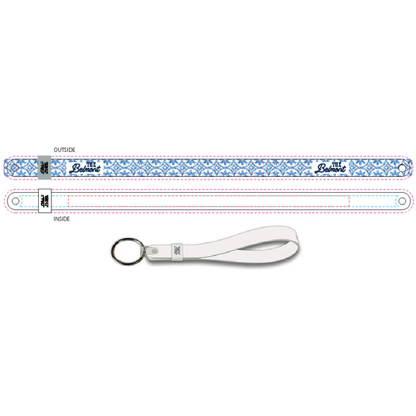 Slider Wristband Loop Keytag