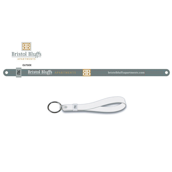 Slider Wristband Loop Keytag