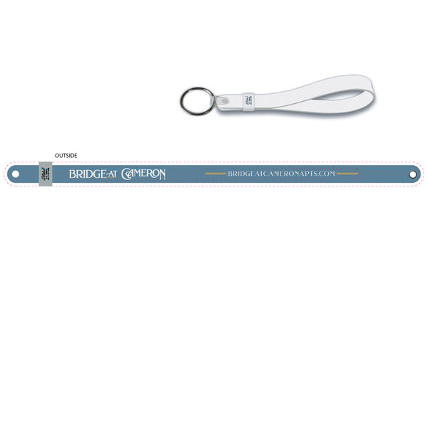 Slider Wristband Loop Keytag