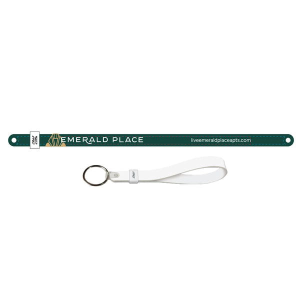 Slider Wristband Loop Keytag