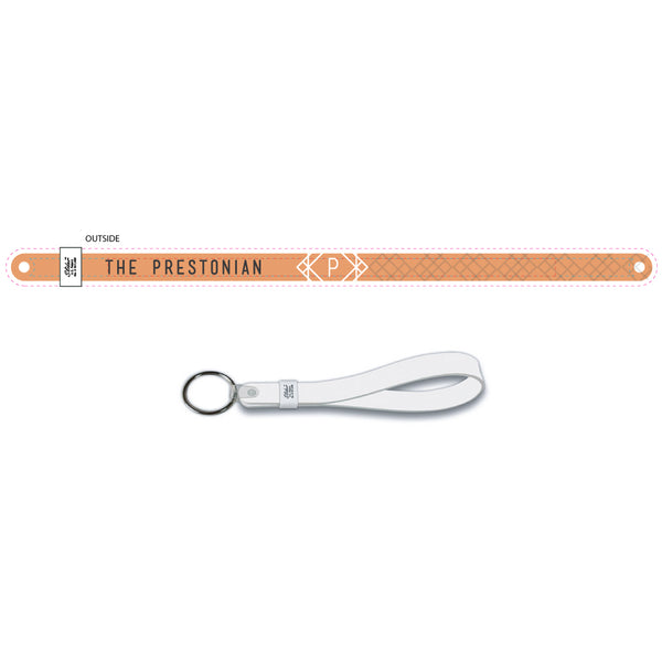 Slider Wristband Loop Keytag