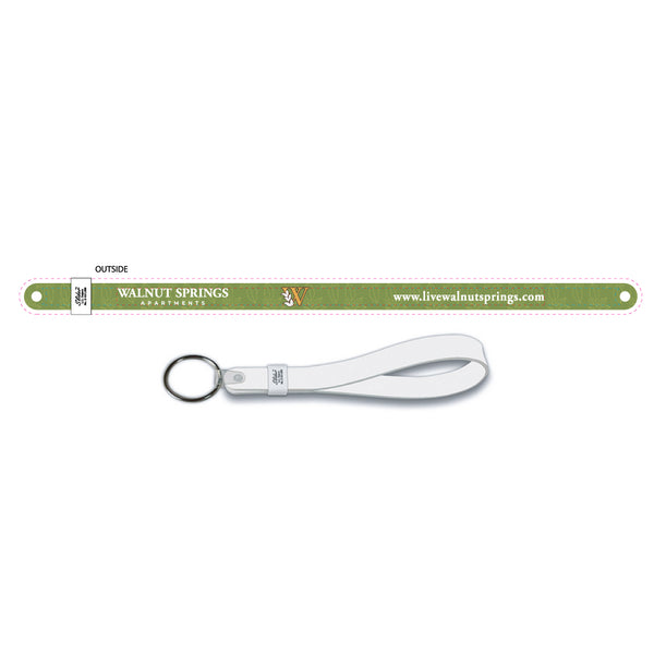 Slider Wristband Loop Keytag