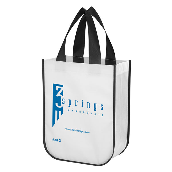 Lola Laminated Non-Woven Shopper Tote