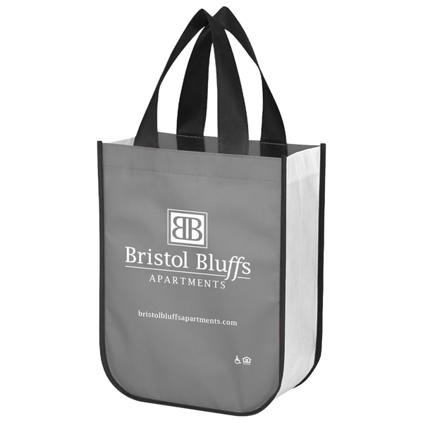 Lola Laminated Non-Woven Shopper Tote