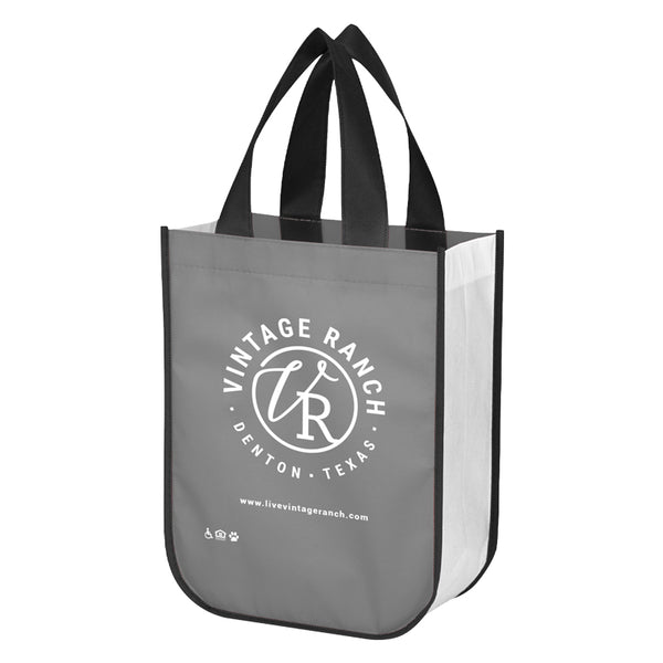 Lola Laminated Non-Woven Shopper Tote