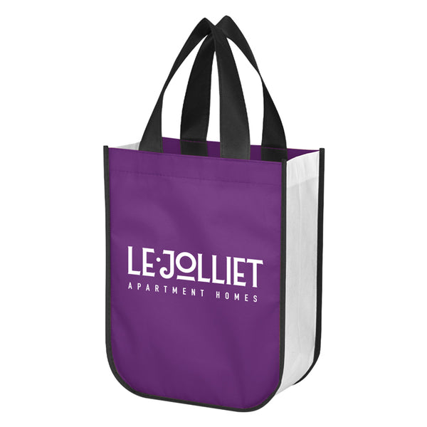Lola Laminated Non-Woven Shopper Tote
