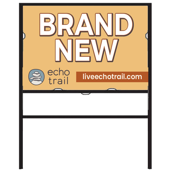 H-Frame Sign (24" x 36") Bandit Signs