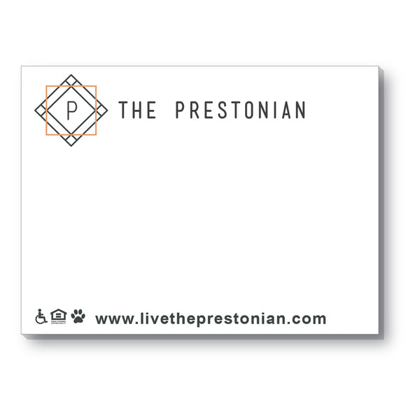 4" x 3" Sticky Note Pad, 25-Sheet Pads