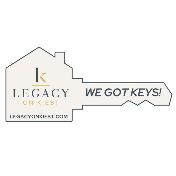 "WE GOT THE KEYS" Photo Sign Board